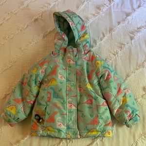 Childrens Place toddler girl dinosaur snow suit 3-Pieces